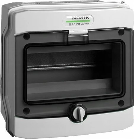 PLASTIKINIS MONTAVIMO KORPUSAS Paviršinio montavimo IP65, 1x6 moduliai. PHS 6T NOARK 113262