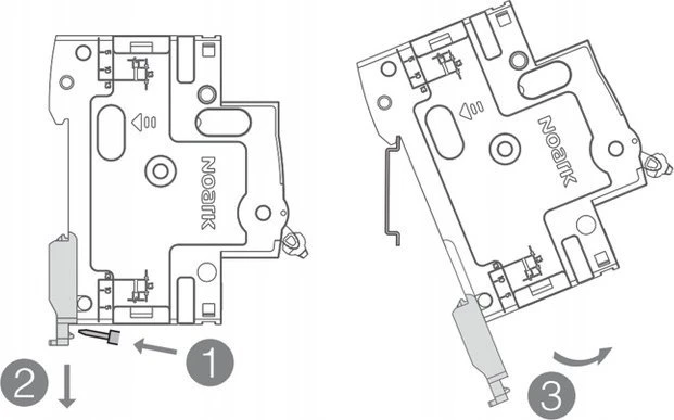 ROZŁĄCZNIK IZOLACYJNY Ex9I125, 3P, 63A, AC NOARK 100876