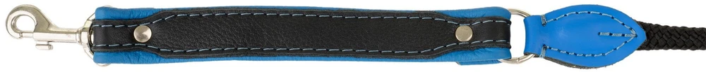 Nobby Reguliuojamas pavadėlis oda 20mm/6/220cm mėlyna