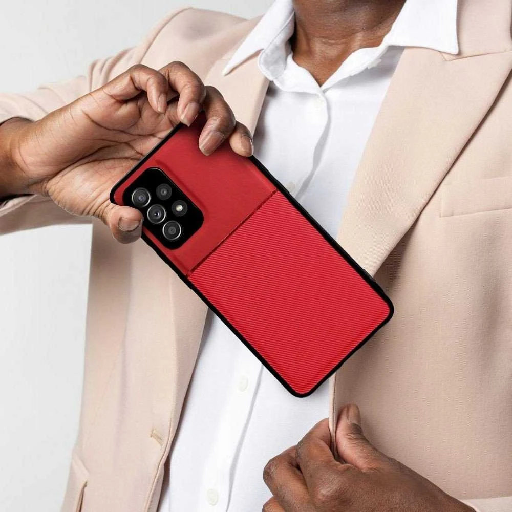 Oem NOBLE dėklas skirtas Samsung Galaxy A56 5G red