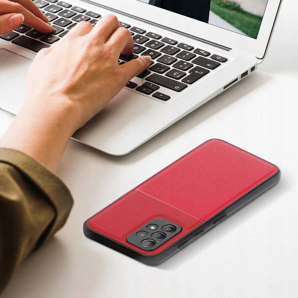 Oem NOBLE dėklas skirtas Samsung Galaxy A56 5G red