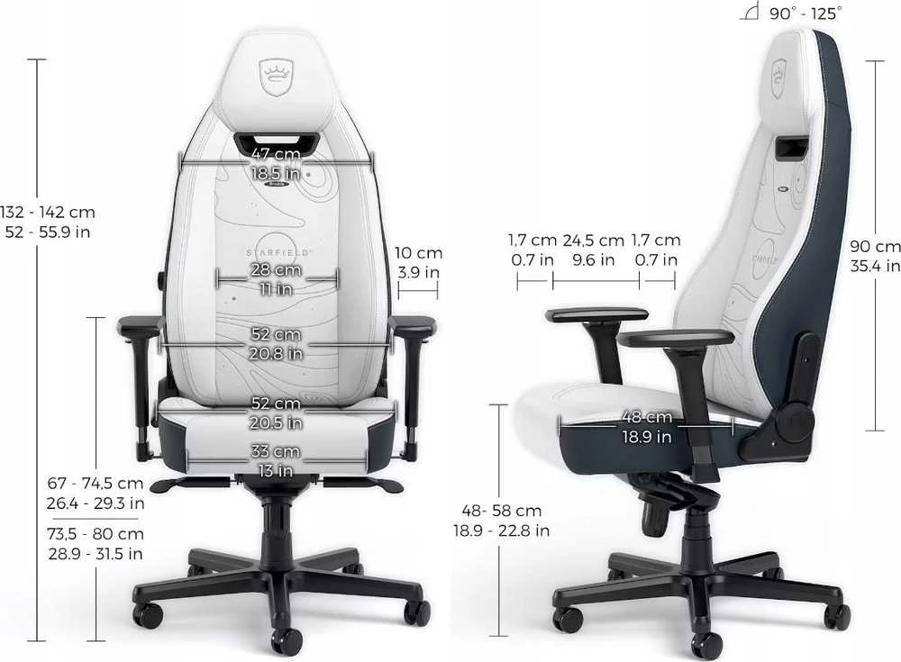 „noblechairs LEGEND“ žaidimų kėdė – „Starfield“ leidimas