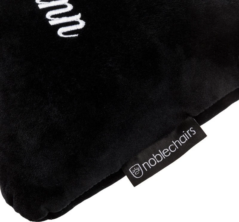 Žaidimų kėdės kaklo pagalvėlė Noblechairs Neck Pillow Ehreinmann, tinka EPIC/ICON/HERO, Juoda-balta