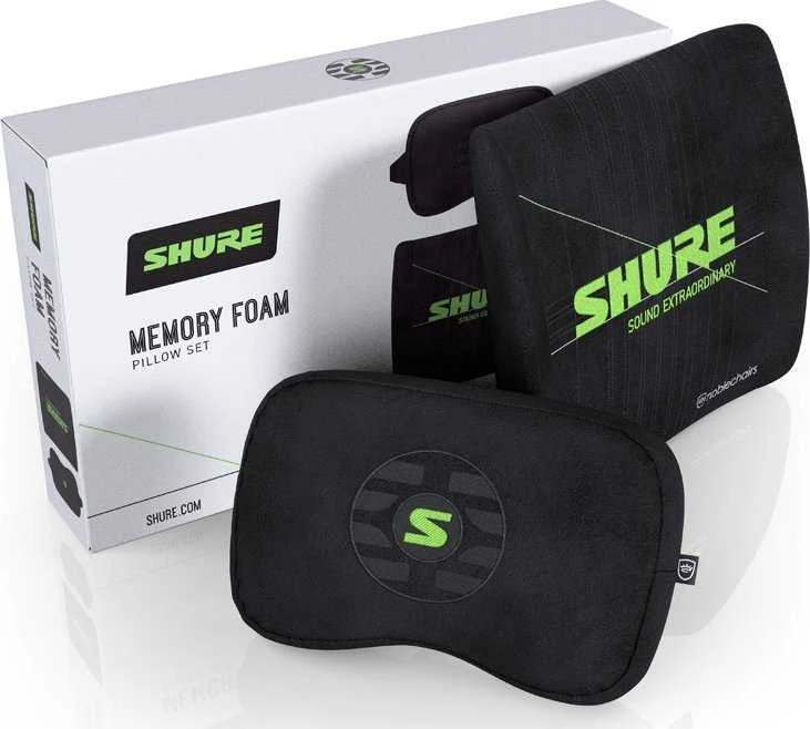 „noblechairs“ atminties putų pagalvėlių komplektas – „Shure Edition“