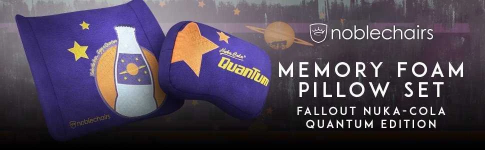 „noblechairs“ atminties putų pagalvių rinkinys – „Fallout Nuka-Cola Quantum Edition“