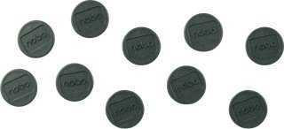 Nobo 13 mm juoda 10 vnt.