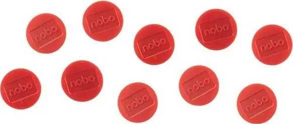 Nobo Nobo 1915314, Board magnet, Raudona, 38 mm, 20 mm, 38 mm, 190 mm