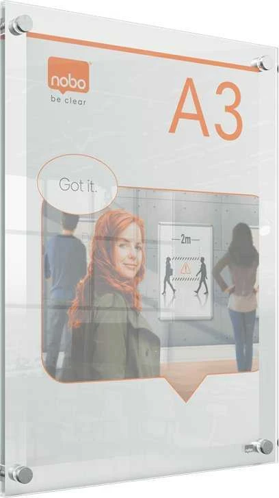 Nobo Premium Plus akrilinis rėmelis A3 formato plakatui