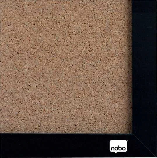 Nobo kamštinė lenta su juodu rėmu 585x430 mm