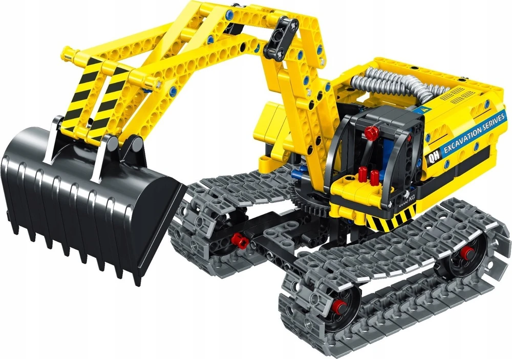 Nobokids IM.MASTER statybiniai blokai ekskavatorius/robotas 2in1 342vnt 6801 40233