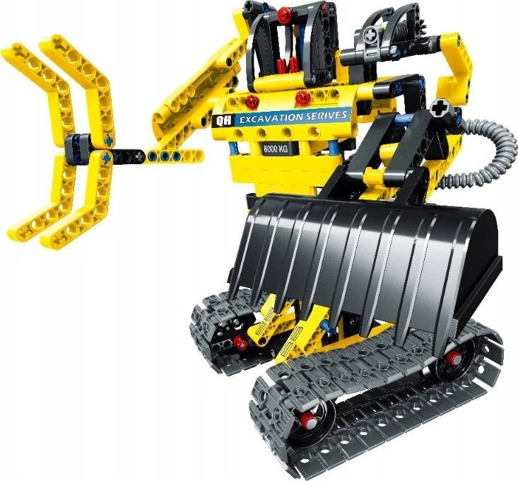 Nobokids IM.MASTER statybiniai blokai ekskavatorius/robotas 2in1 342vnt 6801 40233