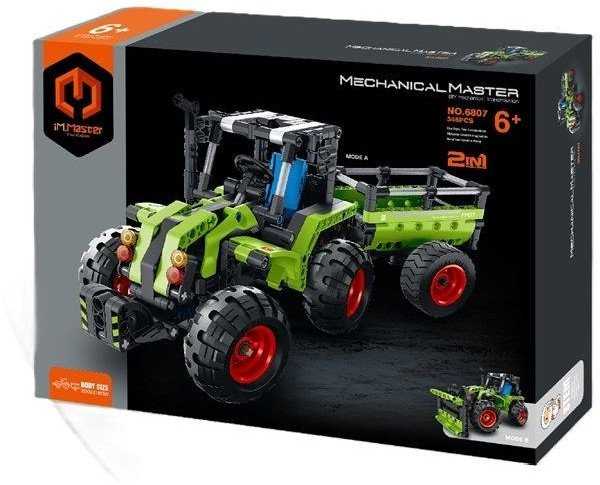 Nobokids IM.MASTER traktoriaus blokeliai 2in1 348el 6807 40295