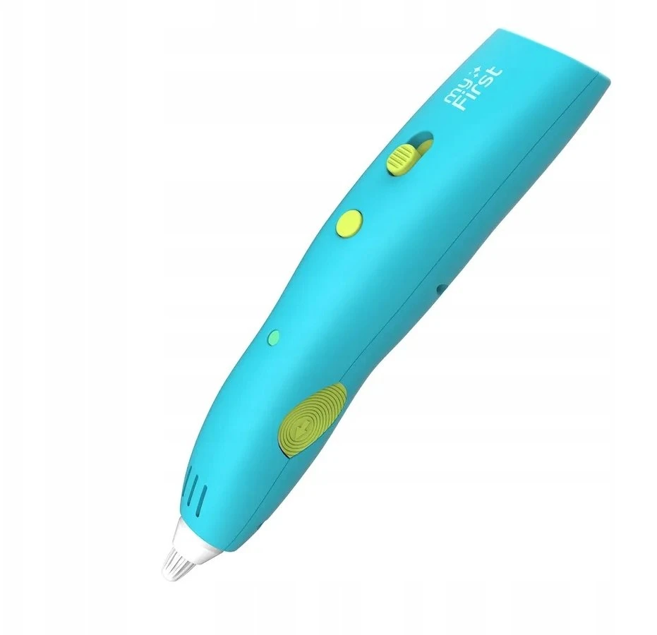 „myFirst 3dPen Make Creator Kit“ – kūrybinis 3D rinkinys: „3dPen Make“ rašiklis, 3 teminiai rinkiniai, 3 kilnojami modeliai ir įdėklai PCL mėlyna
