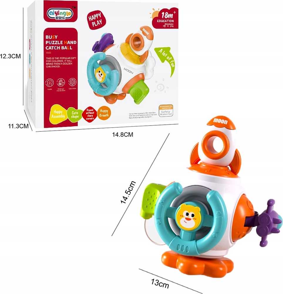 NoboKids Jutiminis kubas-raketė 6in1