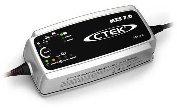 CTEK MXS 7.0 įkroviklis su LED indikatoriais