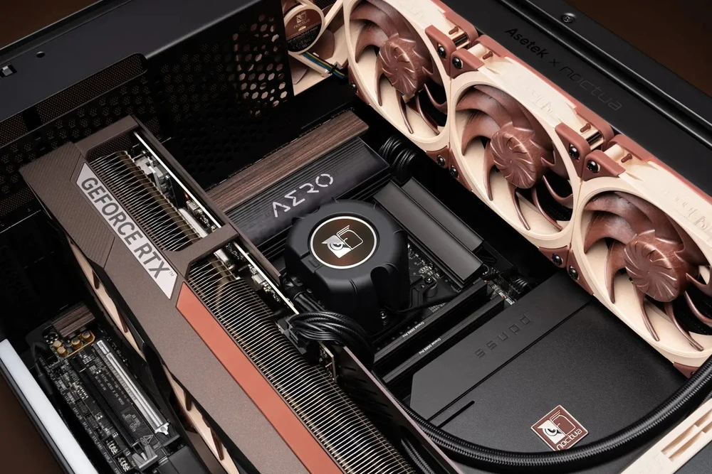 Noctua NL-LC1-36 AiO-Wasserkühlung – 360mm, juodas/braun