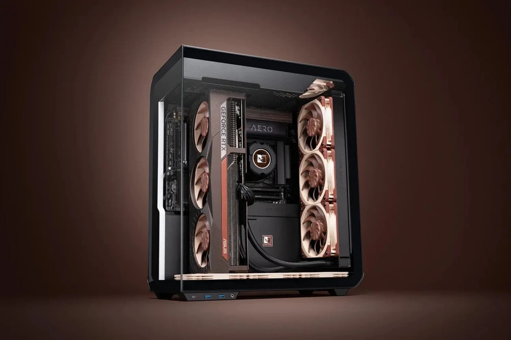 Noctua NL-LC1-36 AiO-Wasserkühlung – 360mm, juodas/braun