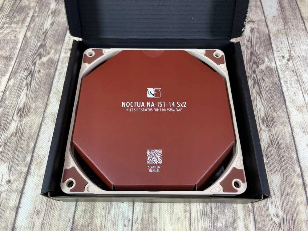 Noctua NA-IS1-14 tarpikliai 140 mm ventiliatoriams - 2 vnt. rinkinys