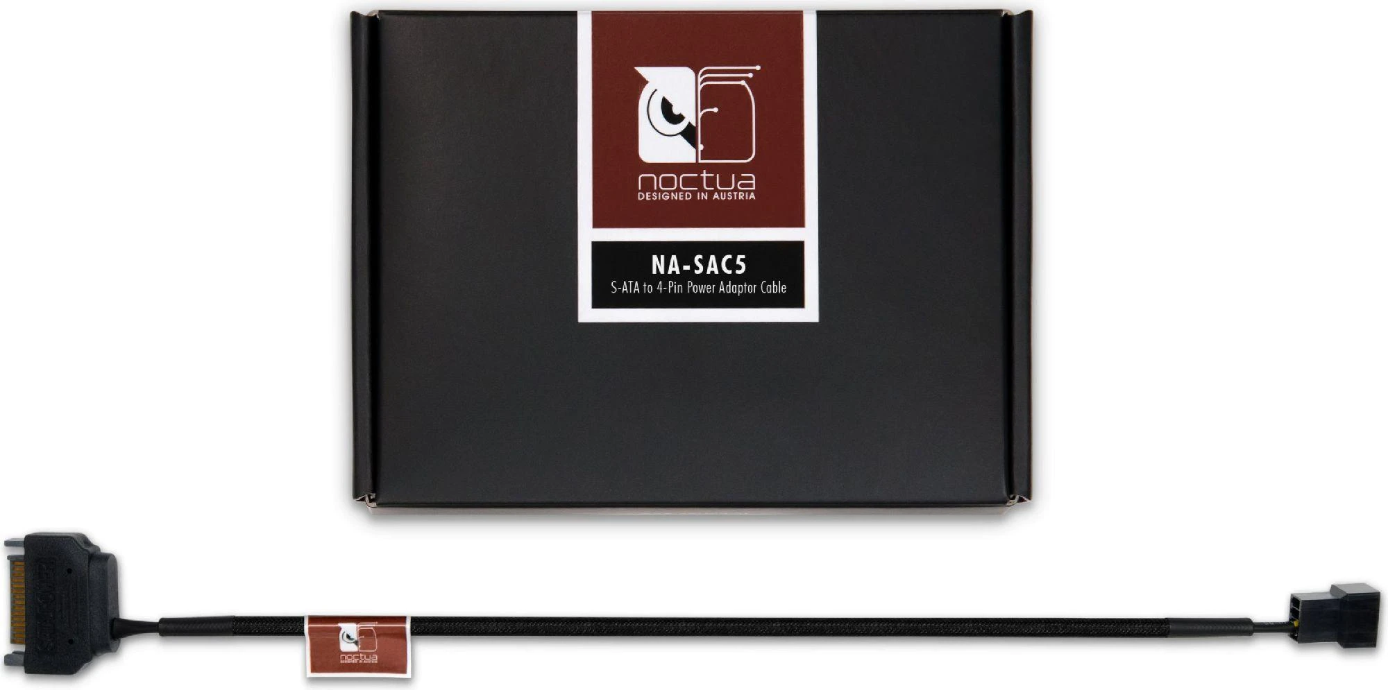 Noctua NA-SAC5 adapterio kabelis SATA iki 3/4 kontaktų
