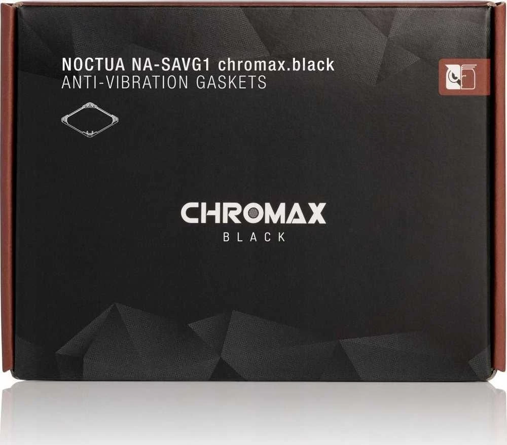 Noctua NA-SAVG1 chromax juodas Anti-Vibration Pads – juodas