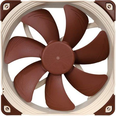 Procesoriaus Aušintuvas - Noctua Nf-a14 Flx 14 Cm, Rusvai Geltonas