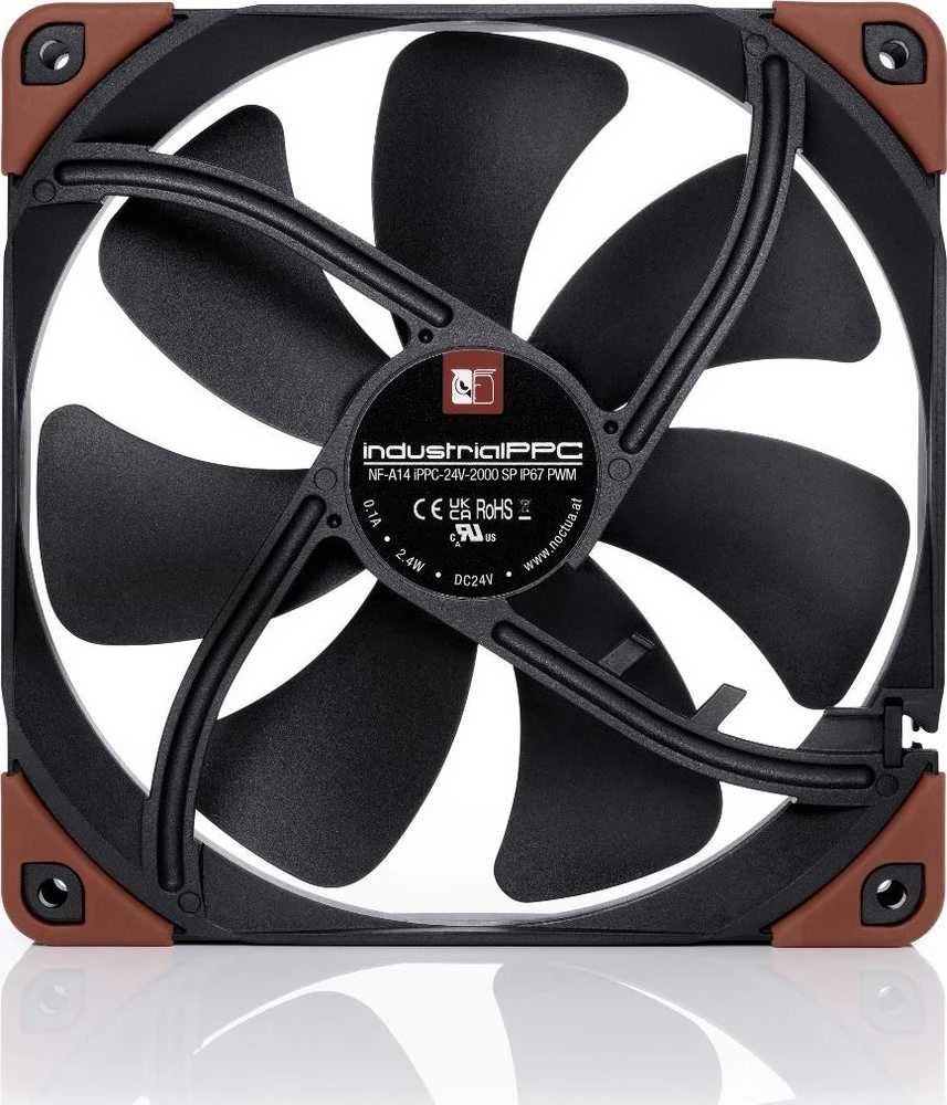 Noctua NF-A14 industrialPPC-24V-2000 SP IP67 PWM – 140mm