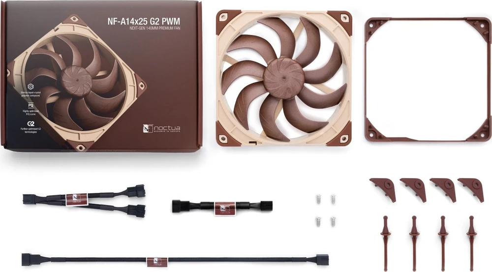 Noctua 140 mm NF-A14x25 G2 PWM fan