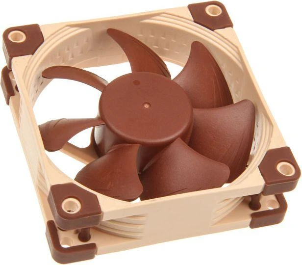 Noctua NF-A8 ULN computer cooling system Kompiuterio dėklas Fan 8 cm rusvai gelsvas, Brown