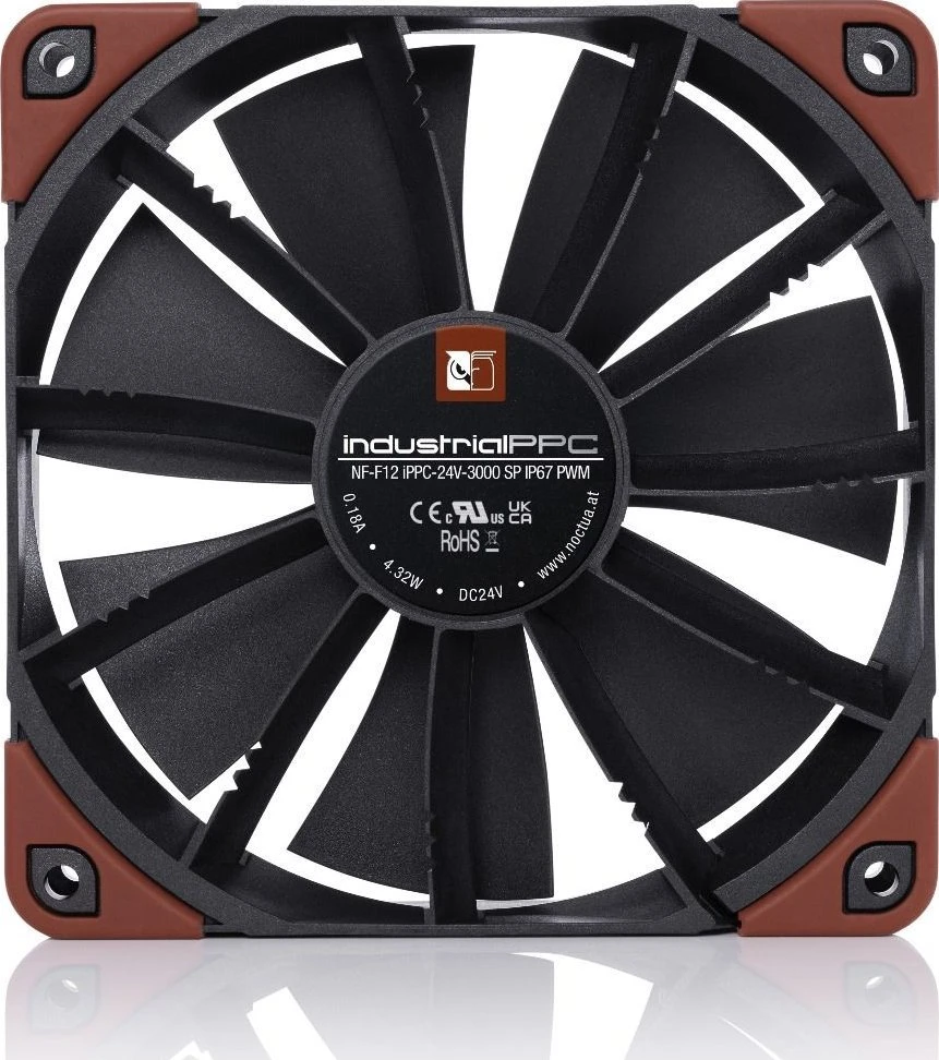 Noctua NF-F12 industrialPPC-24V-3000 SP IP67 PWM – 120mm