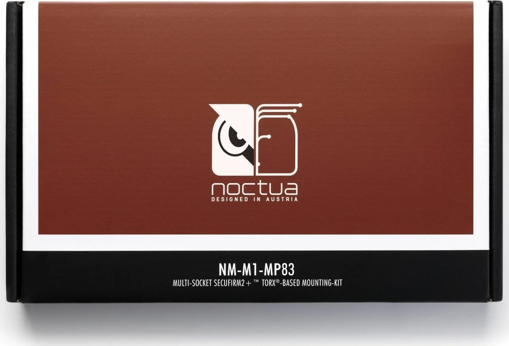 Noctua Noctua NM-M1-MP83, montavimas / montavimas (Sidabrinis)