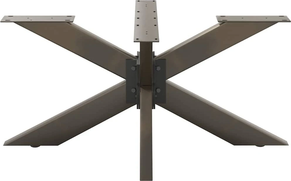 Kavos staliuko koja, voro formos, juoda, 98x58x(42-43) cm, plienas