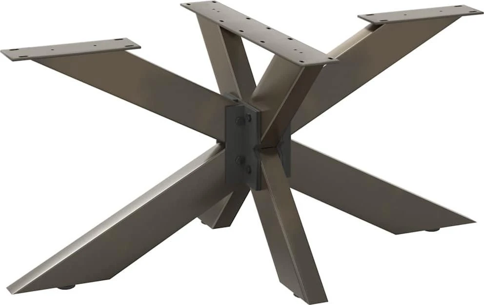Kavos staliuko koja, voro formos, juoda, 98x58x(42-43) cm, plienas
