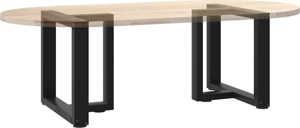 Kavos staliuko kojelės, T formos, 2 vnt., 50x25x(42-43)cm