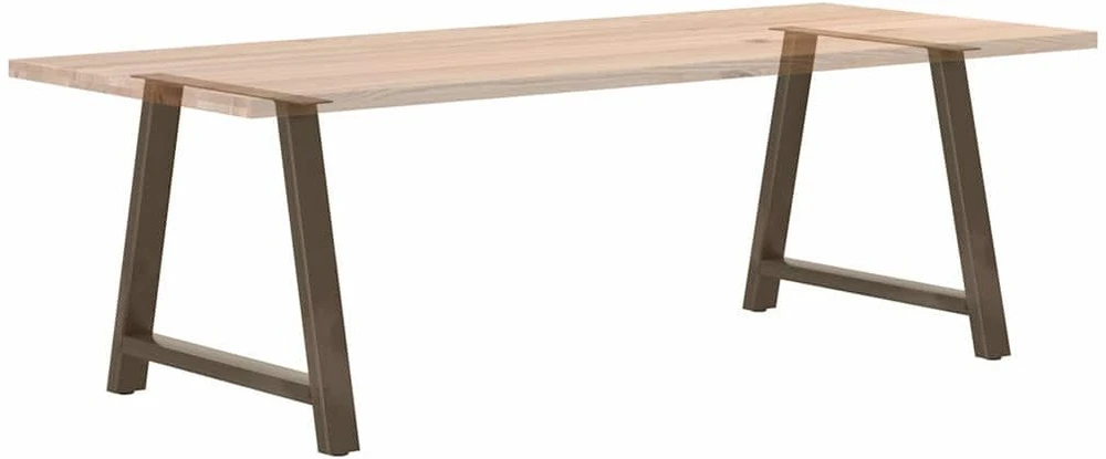Valgomojo stalo kojelės, A formos, 2 vnt., 100 x (72-73) cm, plienas