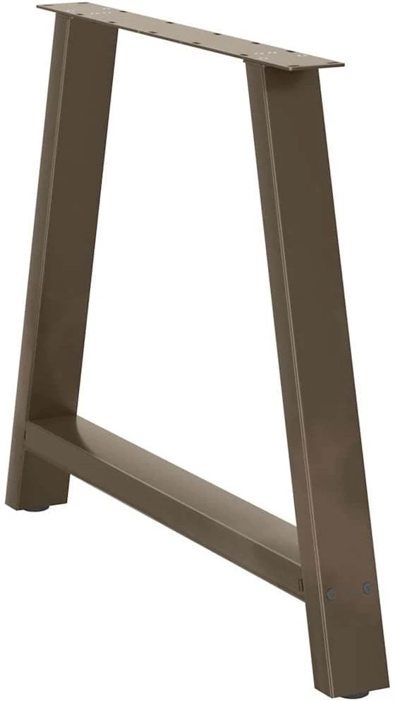 Valgomojo stalo kojelės, A formos, 2 vnt., 100 x (72-73) cm, plienas