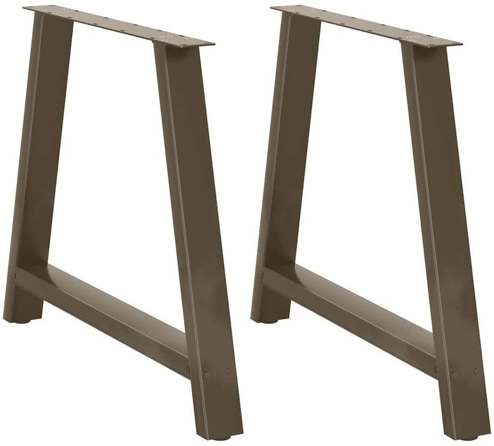 Valgomojo stalo kojelės, A formos, 2 vnt., 100 x (72-73) cm, plienas