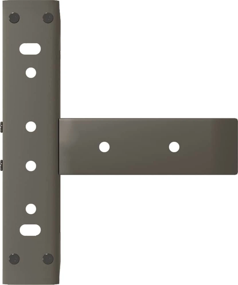 Kavos staliuko kojelės, 2 vnt., juodos, 30x25x(30-31) cm, plienas