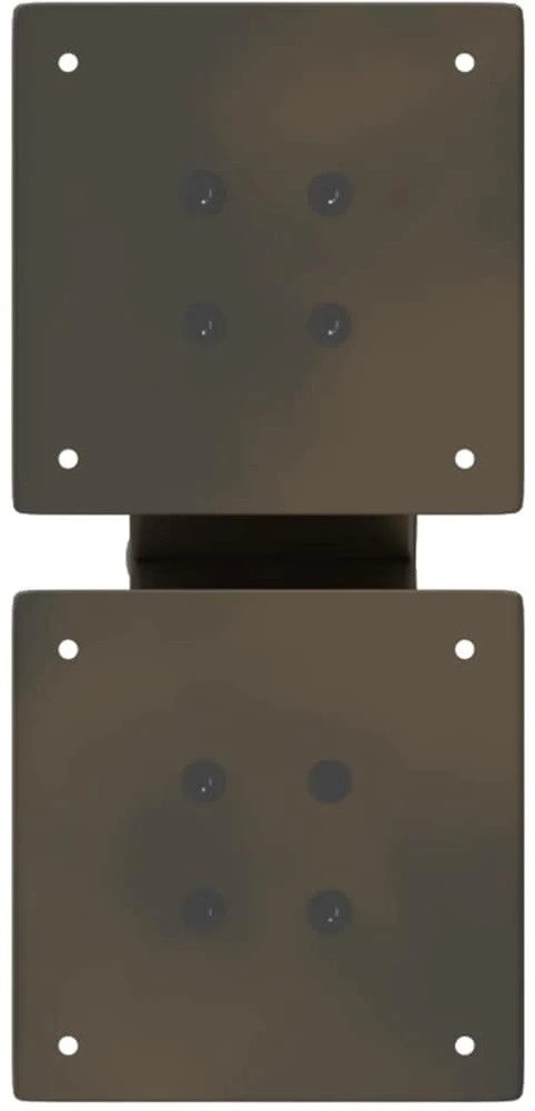 Kavos staliuko kojelės, X formos, 2 vnt., natūralus plienas, 30x(30-31) cm, plienas
