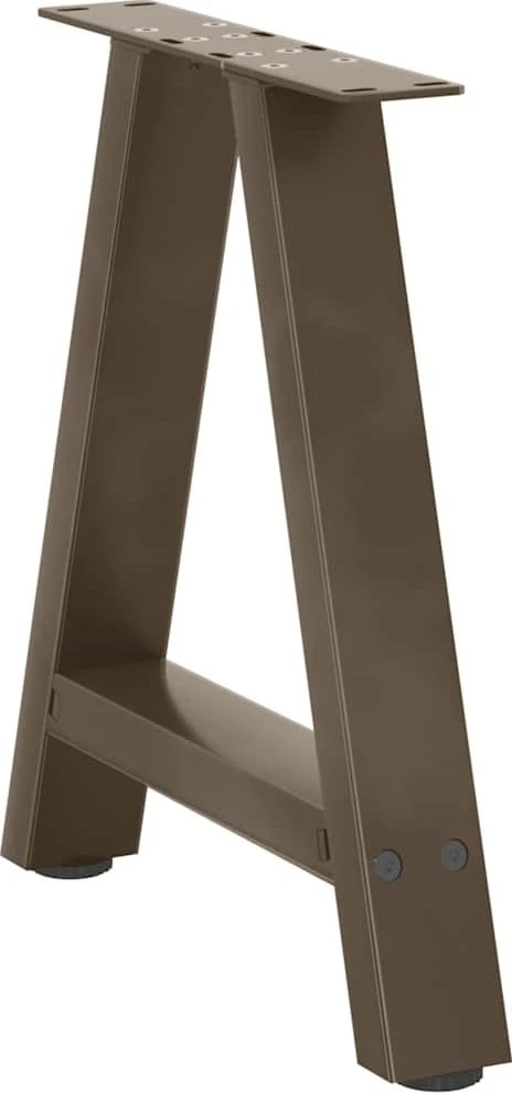 Kavos staliuko kojelės, A formos, 2 vnt., 38x(42-43) cm, plienas