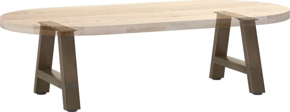 Kavos staliuko kojelės, A formos, 2 vnt., 40x(30-31) cm, plienas
