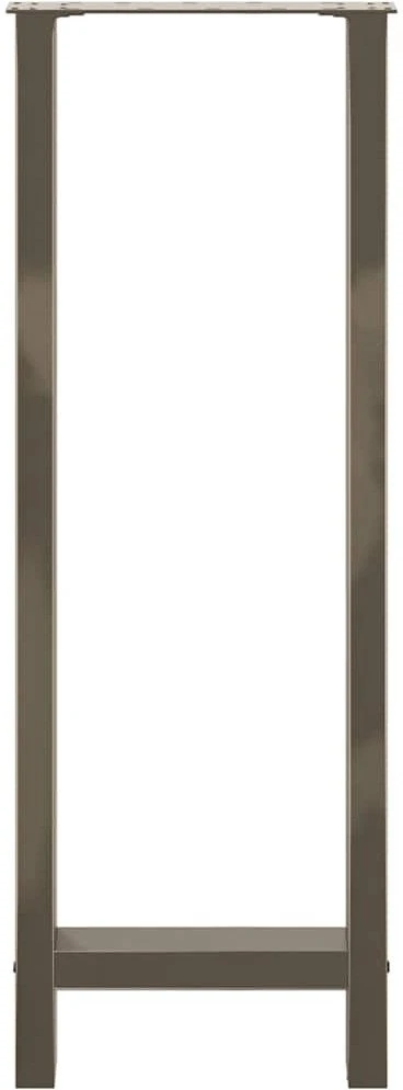 Baro stalo kojos, 2 vnt., 50x(110-111) cm, natūralus plienas