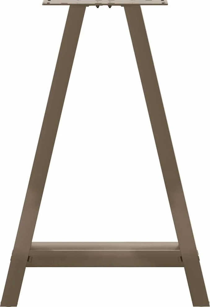 Valgomojo stalo kojelės, A formos, 2 vnt., 60x(72-73) cm, plienas