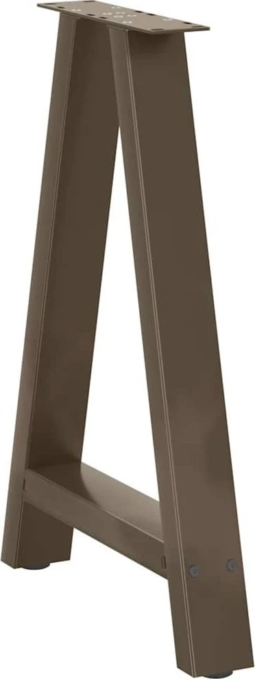 Valgomojo stalo kojelės, A formos, 2 vnt., 60x(72-73) cm, plienas