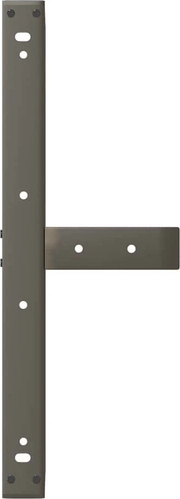 Kavos staliuko kojelės, 2 vnt., juodos, 70x25x(42-43) cm, plienas