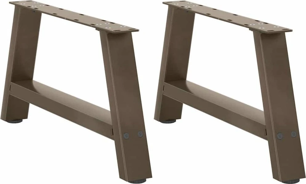 Kavos staliuko kojelės, A formos, 2 vnt., 70x(30-31) cm, plienas