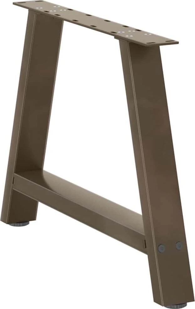 Kavos staliuko kojelės, A formos, 2 vnt., 70x(42-43) cm, plienas
