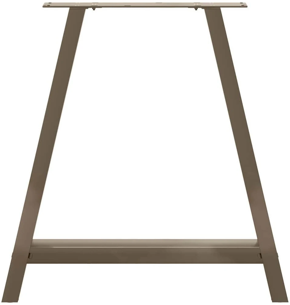 Valgomojo stalo kojelės, A formos, 2 vnt., 70x(72-73) cm, plienas
