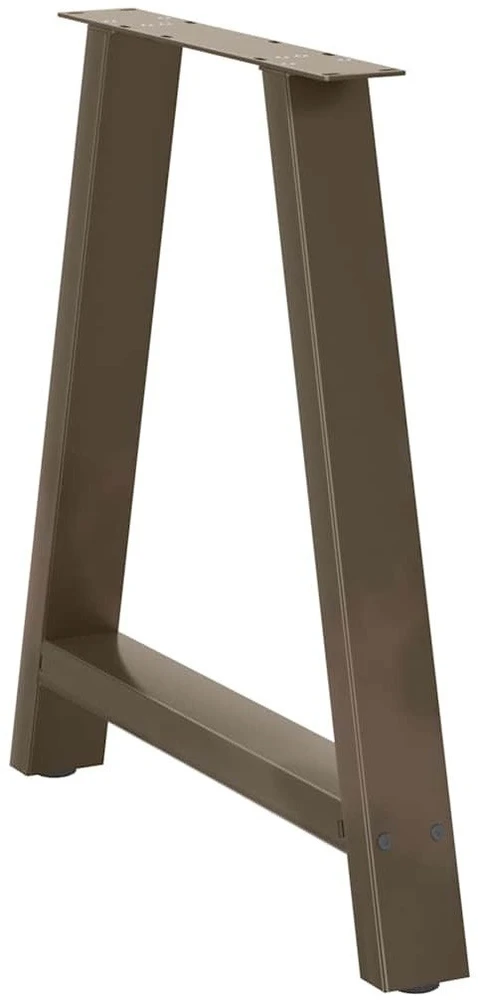 Valgomojo stalo kojelės, A formos, 2 vnt., 70x(72-73) cm, plienas