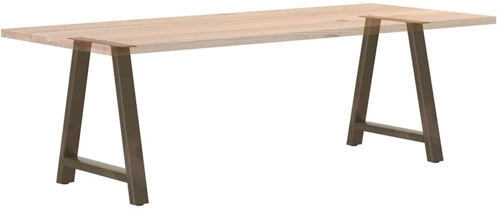 Valgomojo stalo kojelės, A formos, 2 vnt., 70x(72-73) cm, plienas