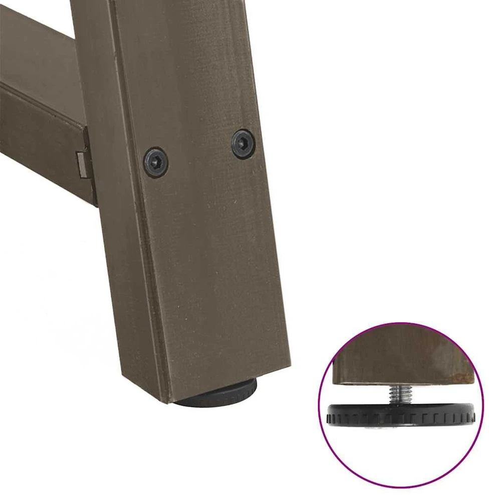 Valgomojo stalo kojelės, A formos, 2 vnt., 90x(72-73) cm, plienas